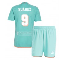 Inter Miami Luis Suarez #9 Koszulka Trzecia dzieci 2024-25 Krótki Rękaw (+ krótkie spodenki)